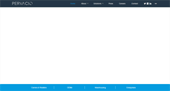 Desktop Screenshot of pervacio.com
