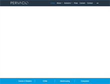 Tablet Screenshot of pervacio.com